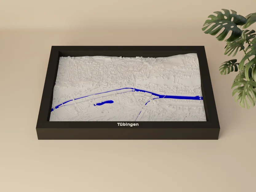 Tübingen, Đức - Mô hình thu nhỏ 3D - Image 1