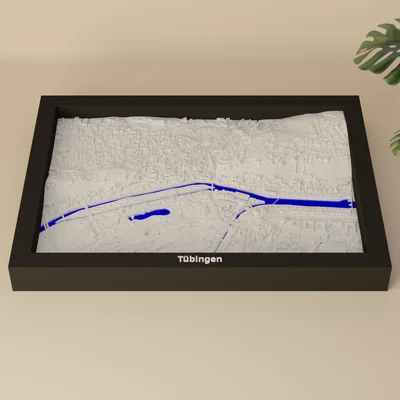 Tübingen, Đức - Mô hình thu nhỏ 3D