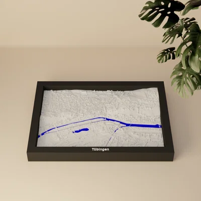 Tübingen, Đức - Mô hình thu nhỏ 3D