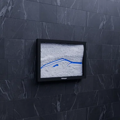 Tübingen, Đức - Mô hình thu nhỏ 3D