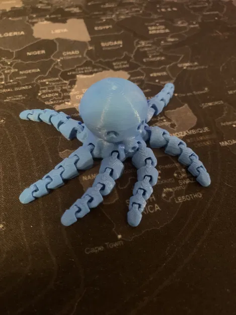 Bạch tuộc với phần Head-infill ít hơn (tốn ít filament hơn) - Image 1