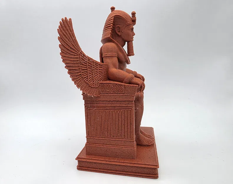 Pharaoh trên ngai kèm cánh Osiris - The Pharoah Collection - Image 6