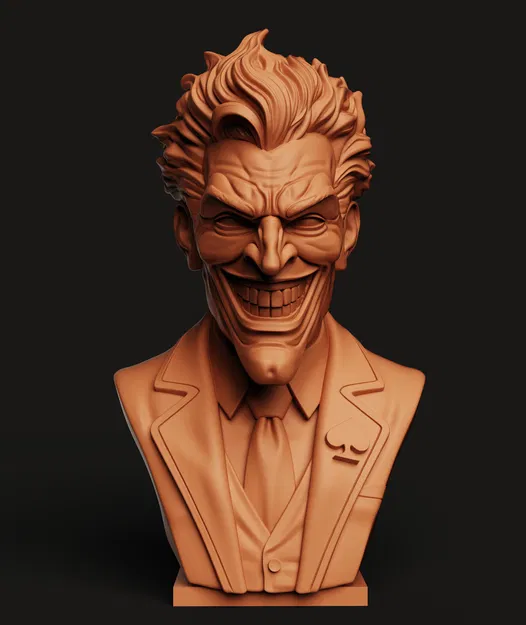 Tượng Bán Thân The Joker | Phản Diện Cổ Điển | Clown Prince of Crime - Image 4