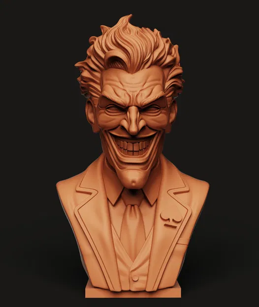 Tượng Bán Thân The Joker | Phản Diện Cổ Điển | Clown Prince of Crime - Image 5