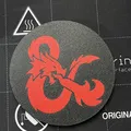 Miếng lót ly lấy cảm hứng D&D (D&D inspired coaster) - Thumbnail 2