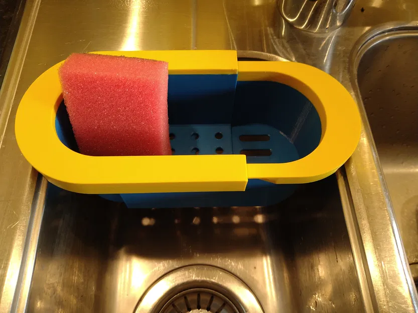 Khay Tổ Chức Bồn Rửa Điều Chỉnh Được (Adjustable Sink Tray Organizer) - Image 1