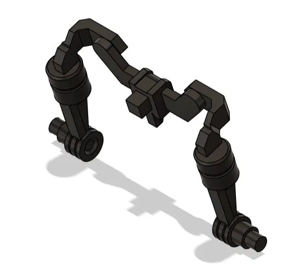 Part Gundam Barbatos 5th Form (HG 1/144) – Bộ chuyển từ 6th form - Image 5