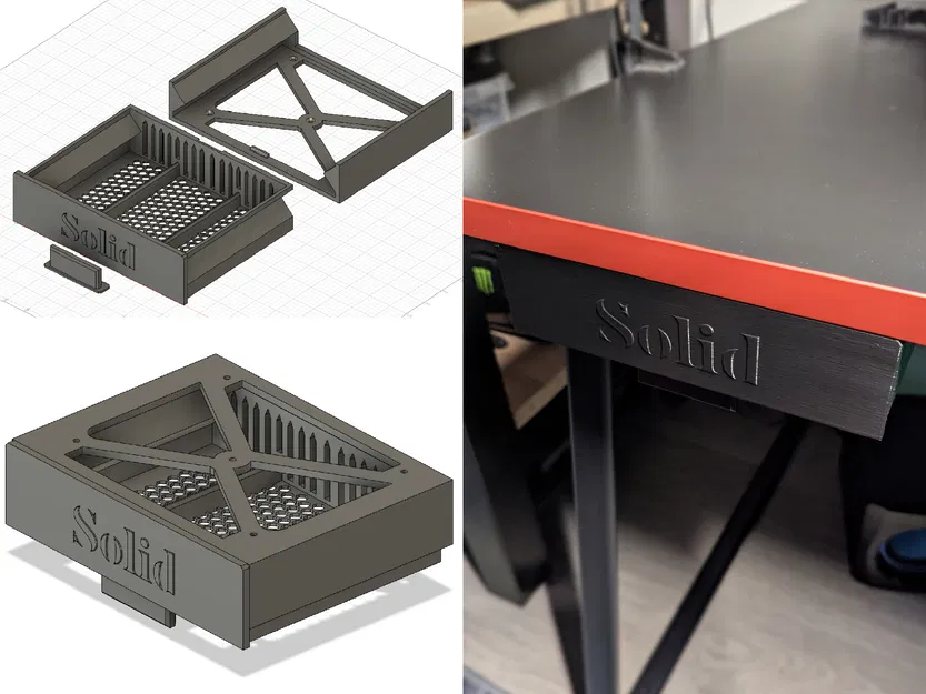 Ngăn kéo gầm bàn “Solid” - Image 1