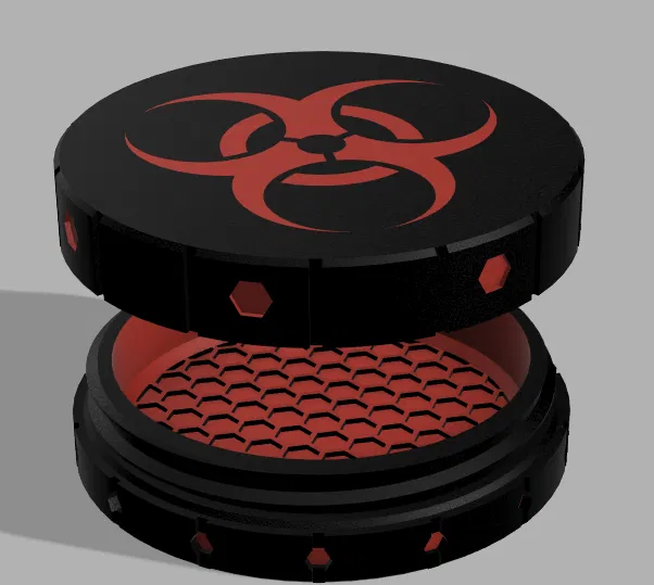 Hộp đựng Aligner "Bio Hazzard" - Image 2