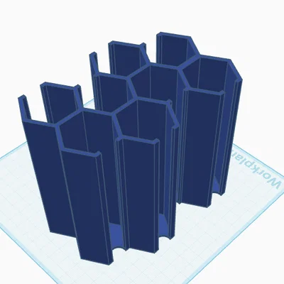 Maghex Tile Organizer – Khay sắp xếp maghex tile xếp chồng