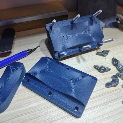 Khuôn Fingerboard Parametric - Demo Shape & Calibration (kèm Source Code)