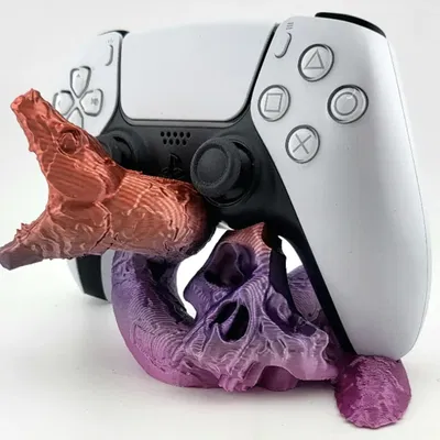 Stand tay cầm PS5 hình rắn & sọ (Snake Skull)