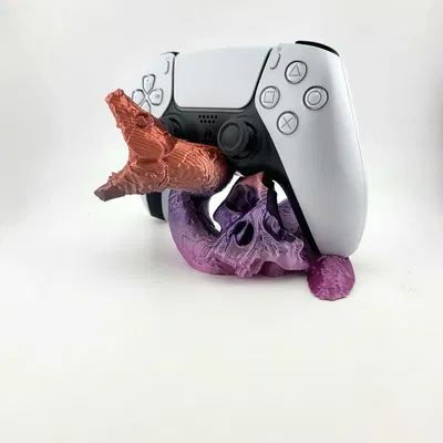 Stand tay cầm PS5 hình rắn & sọ (Snake Skull)