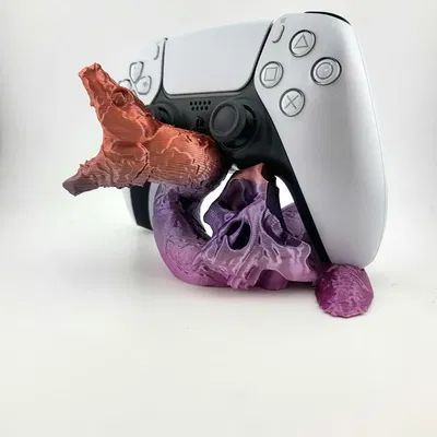 Stand tay cầm PS5 hình rắn & sọ (Snake Skull)