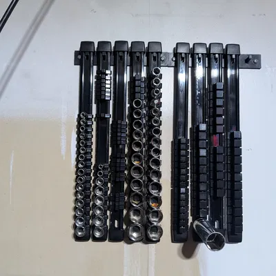 Móc Treo Thanh Lưu Trữ Đầu Khẩu (Drill Socket Storage Hooks)