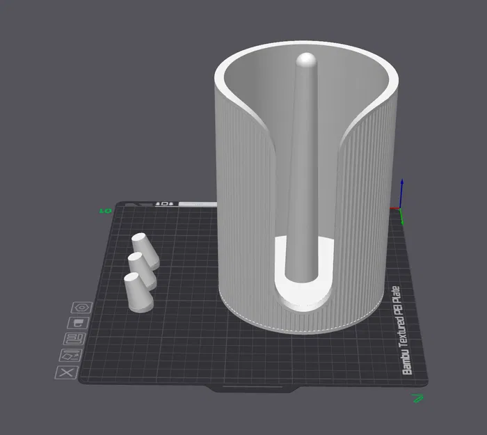 Giá Treo Khăn Giấy Kiểu Hiện Đại (Modern Paper Towel Holder) - Image 1