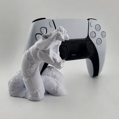 Kệ đỡ tay cầm PS5 phong cách đá hình rắn