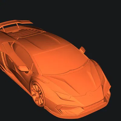 Mô hình 3D Lamborghini
