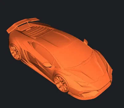 Mô hình 3D Lamborghini - Image 3
