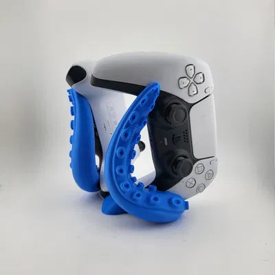 Giá đỡ 2 tay cầm PS5 dạng tentacle (Tentacle Stand)