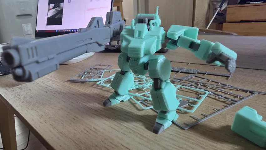 JR Mobile Suit – Kit MS Dân Dụng (cảm hứng thời kỳ Z Gundam) | 1/60 - Image 5