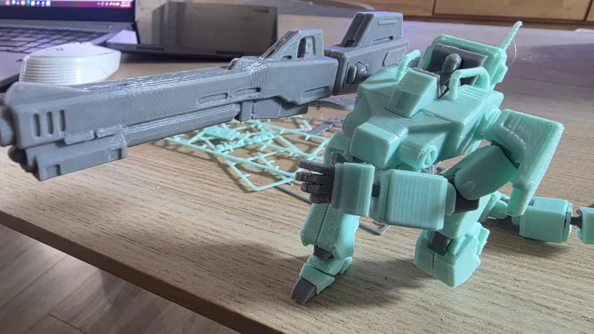 JR Mobile Suit – Kit MS Dân Dụng (cảm hứng thời kỳ Z Gundam) | 1/60 - Image 10