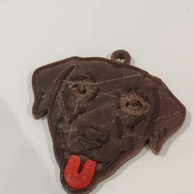 Móc khóa Podenco Canario – Nhiều phần, nhiều màu (không cần AMS)