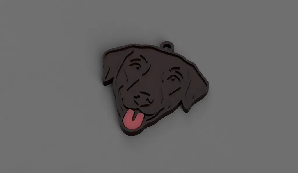 Móc khóa Podenco Canario – Nhiều phần, nhiều màu (không cần AMS) - Image 3