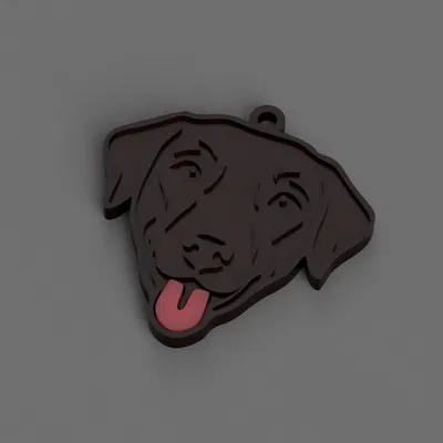 Móc khóa Podenco Canario – Nhiều phần, nhiều màu (không cần AMS)