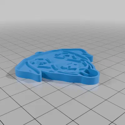 Móc khóa Podenco Canario – Nhiều phần, nhiều màu (không cần AMS)