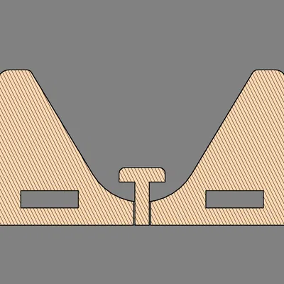 Ngàm Dây Đai Gắn Govee Light Bar (Govee Light Bar Strap Mount)