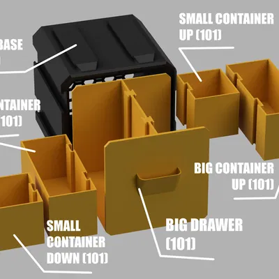 MODULBOX – Organizer Modular với vô hạn kiểu kết hợp