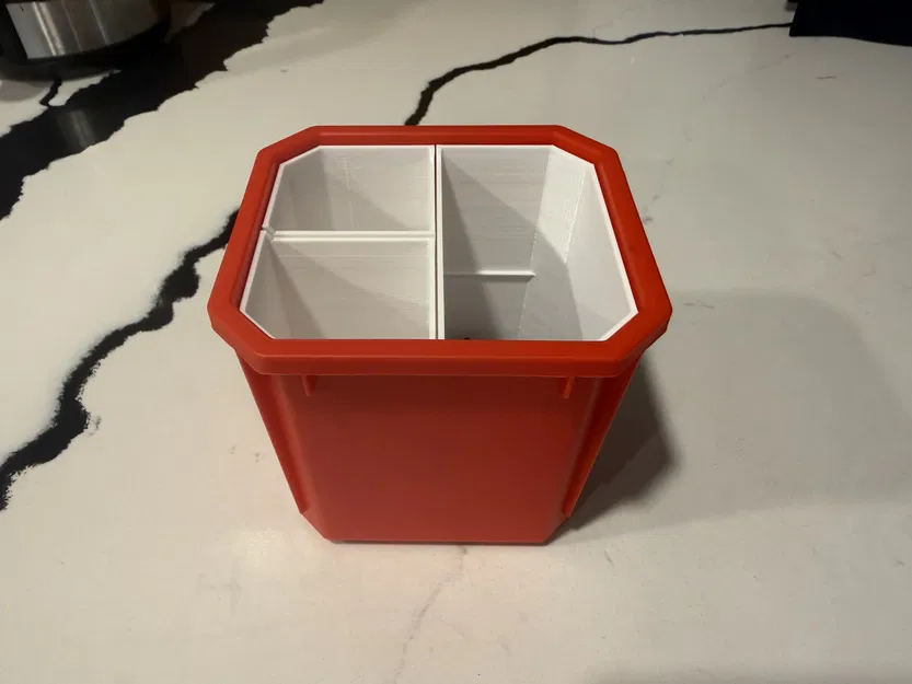 Ngăn chia 1/4 cho Harbor Freight Bauer Modular Organizer Storage Bins - Image 2