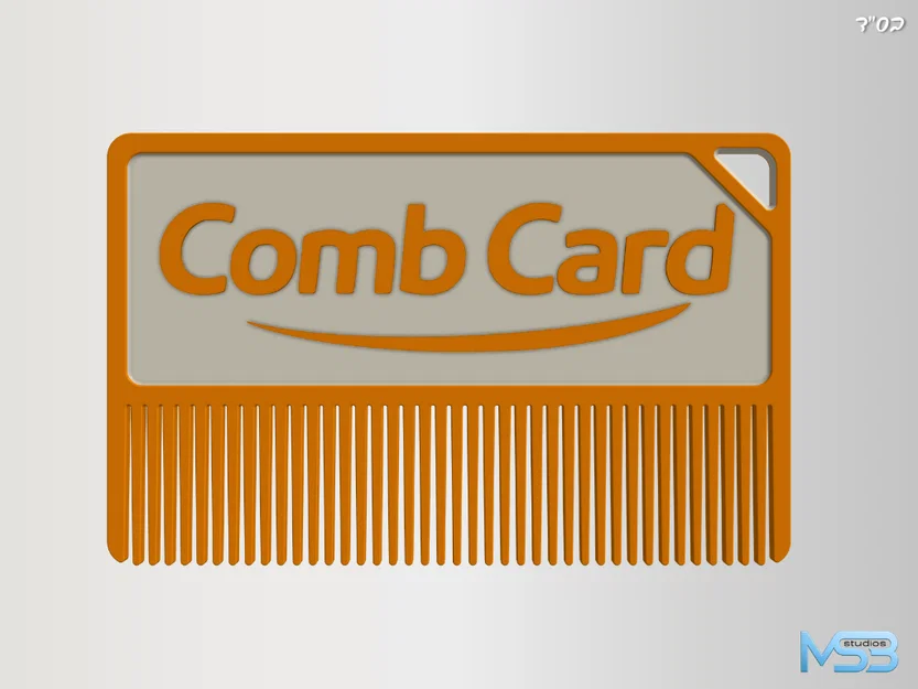 combcard v.3 – Lược dạng thẻ bỏ ví tiện dụng - Image 3