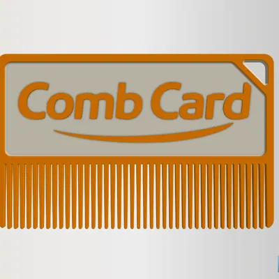 combcard v.3 – Lược dạng thẻ bỏ ví tiện dụng