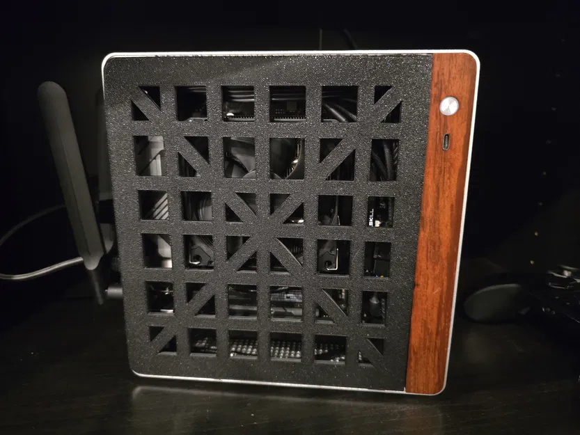 Mặt trước Jonsbo NV10 (Jonsbo NV10 Front Panel) - Image 1