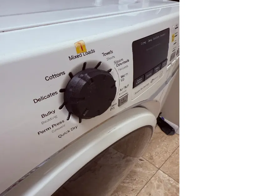 Núm vặn máy sấy GE bản mỏng (Slim) - Image 1