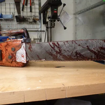 Lưới Hông Cưa Máy Evil Dead (Evil Dead Chainsaw Grill)