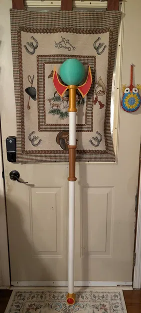 Trượng Ngọc Lục Bảo của Codex: Đạo cụ “The Guild” tỉ lệ 1:1 (158.5cm) - Image 12