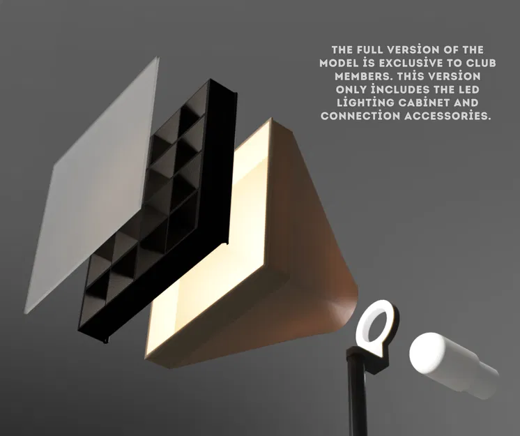 Đèn studio quay video dạng LED softbox in 3D - Image 2