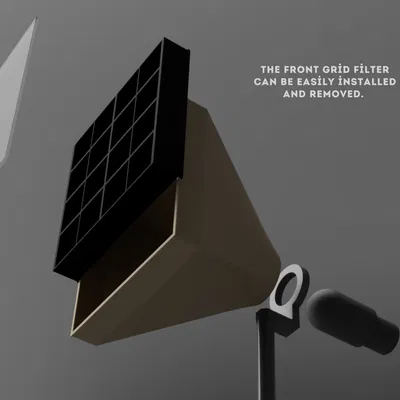 Đèn studio quay video dạng LED softbox in 3D