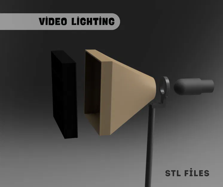 Đèn studio quay video dạng LED softbox in 3D - Image 4