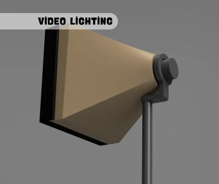 Đèn studio quay video dạng LED softbox in 3D - Image 5
