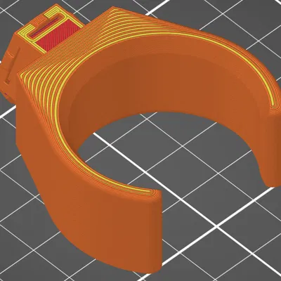 Ngàm treo tường ống nối dài Dyson (Hex wall)