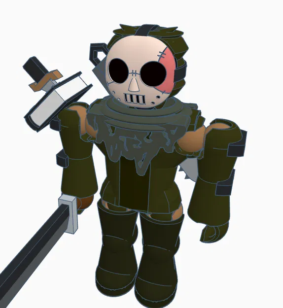 Slasher khớp nối từ Roblox Forsaken (Roblox Figure) - Image 1