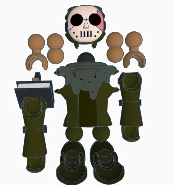 Slasher khớp nối từ Roblox Forsaken (Roblox Figure) - Image 5