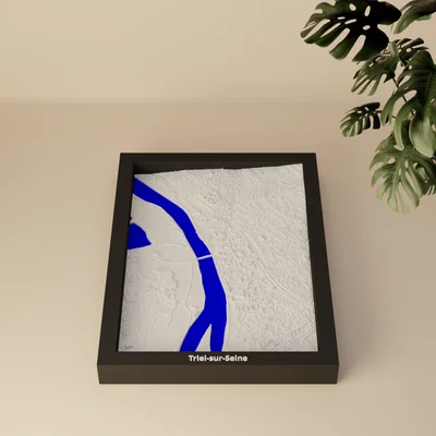 Triel-sur-Seine, France - Bản thu nhỏ 3D