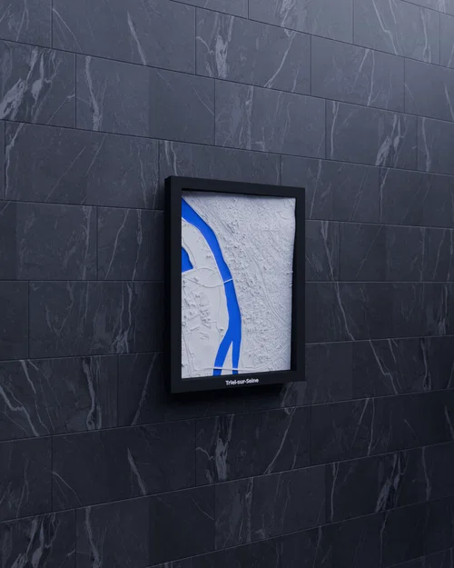 Triel-sur-Seine, France - Bản thu nhỏ 3D - Image 4