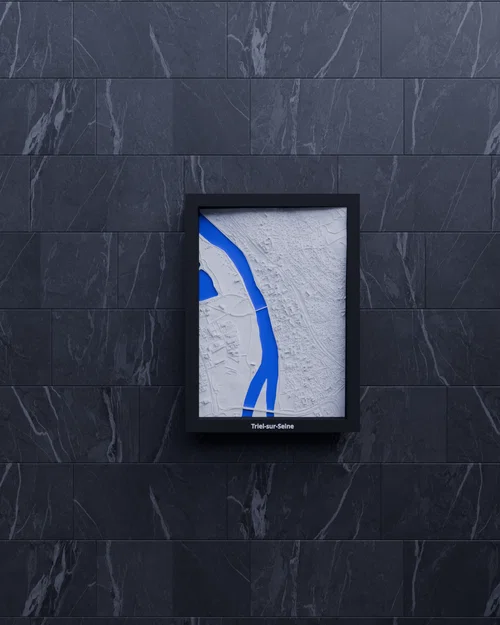 Triel-sur-Seine, France - Bản thu nhỏ 3D - Image 6