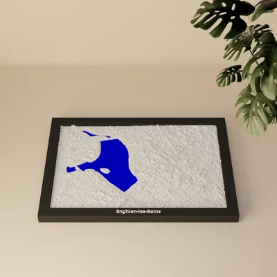 Enghien-les-Bains, Pháp - Mô hình thu nhỏ 3D